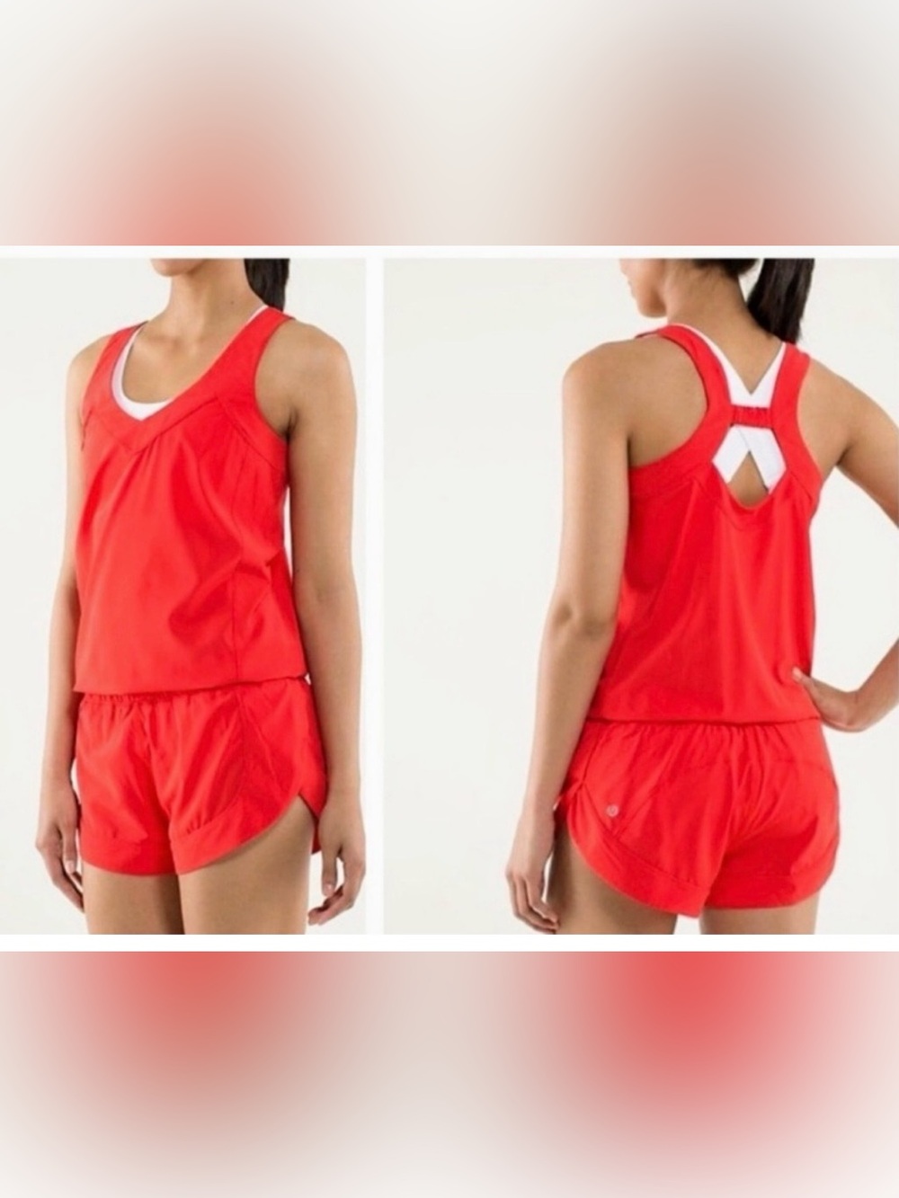 lululemon Speedy Runsie in Red